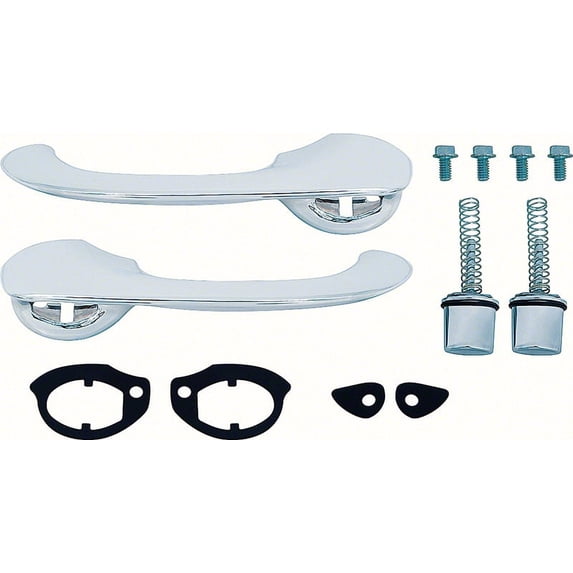 OER R5050 Outer Door Handle Set 1962-1965 Chevy II Nova 2 or 4 Front Door Only