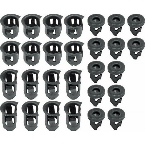 OER R802 Emblem Barrel Nut Kit 1967 Chevy Camaro RS and SS