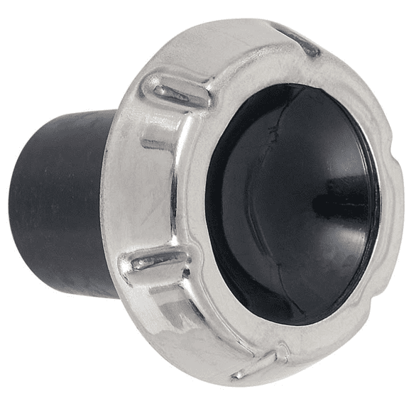 OER Radio Control Knob Black and Stainless Steel 1964-1966 Chevy and GMC Trucks