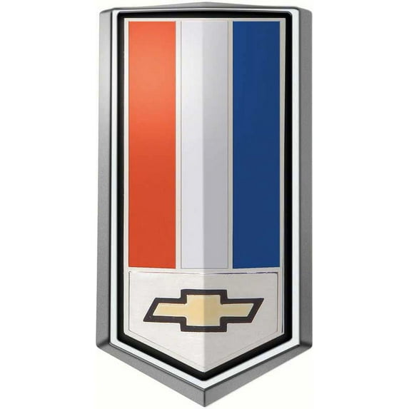OER Red White and Blue Fuel Door Emblem 1978-1979 Chevrolet Camaro