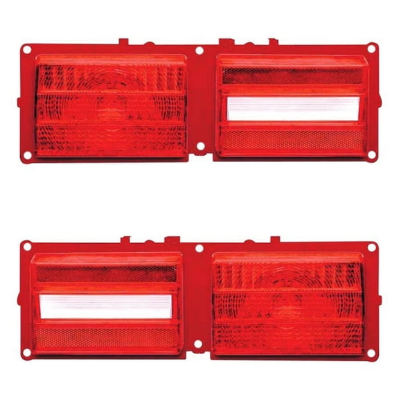 OER Reproduction Tail Lamp Lens Set 1975-1979 Chevy II Nova