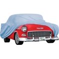 thumbnail image 1 of OER Single Layer Diamond Blue Indoor Car Cover 1955-1956 Chevy 4 Door Models, 1 of 1