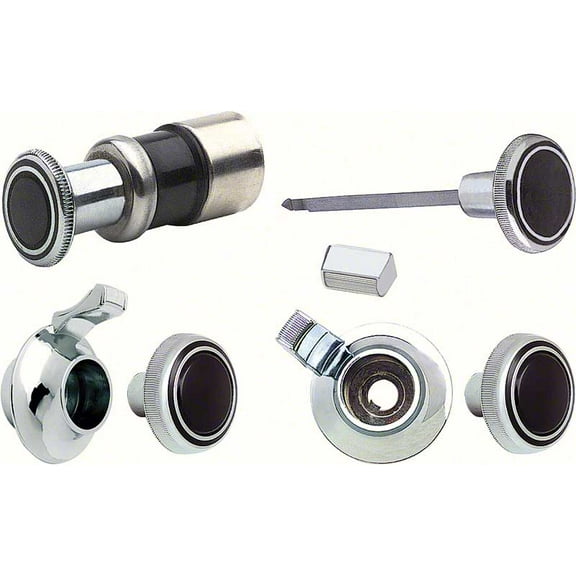 OER Stereo Radio Dash Knob Set 1969-1970 Chevelle Chevy II Nova Camaro Impala