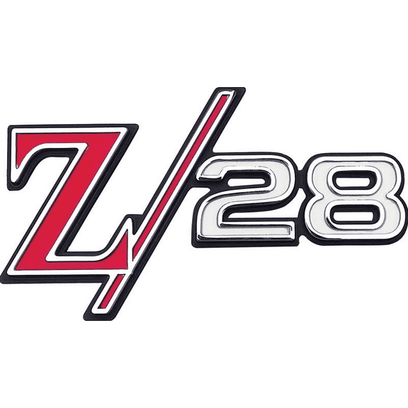OER Z28 Front Grille Emblem With Retainer 1969 Chevy Camaro Z28