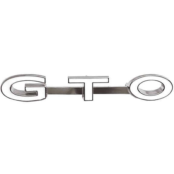 OER Zinc Diecast Chrome Fender Emblem For 1969 Pontiac GTO Models