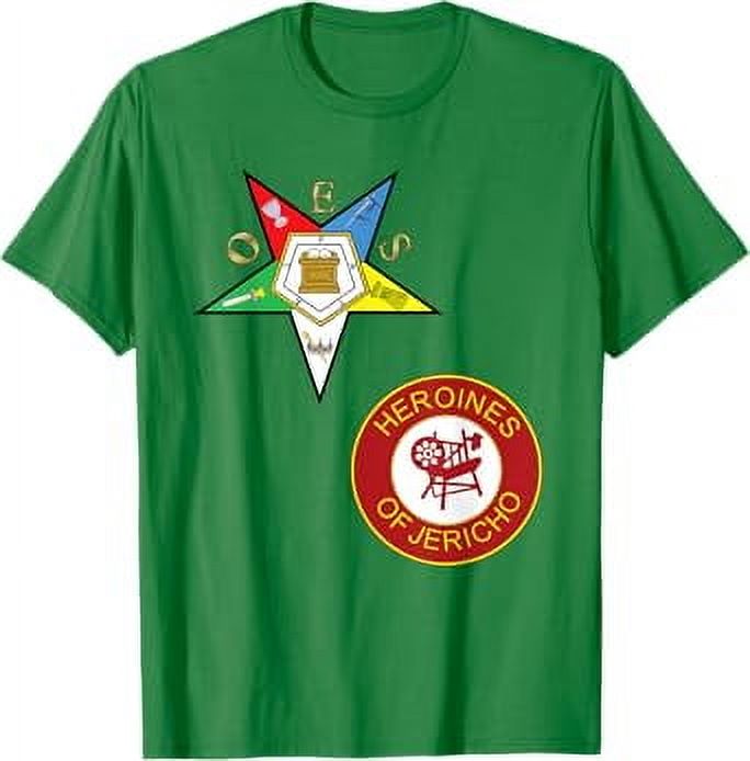 OES Heroines of Jericho Split Order Eastern Star PHA HOJ TShirt