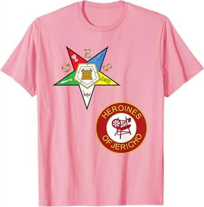 OES Heroines of Jericho Split Order Eastern Star PHA HOJ TShirt