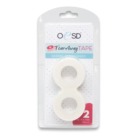OESD Expert Embroidery Tape Tear Away 2 Pk