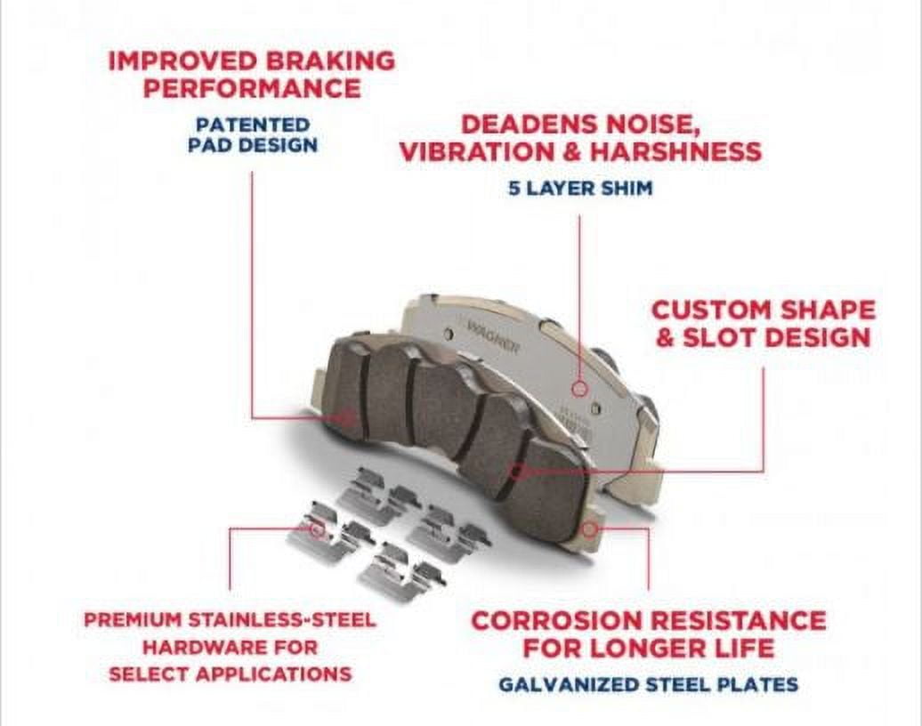 OEX1057 New OEM Wagner Ceramic Rear Disc Brake Pad CHRYSLER 300 DODGE