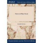 OEuvres de Blaise Pascal Paperback