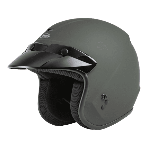OF-2 OPEN-FACE HELMET MATTE GREEN 2X
