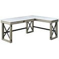 thumbnail image 1 of OF00055 - Writing Desk w/Lift Top, Marble Top Top & Rustic Oak Finish - Talmar, 1 of 8