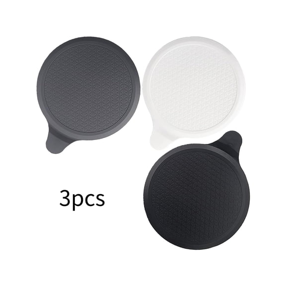 OFEFE (3 Pack) Extra Large Silicone Bathtub Stopper Plug, 6 Inch Universal Shower Drain Cover for Bathroom Tub and Kitchen Sink, Super Strong Suction Cup, Leak-Proof Seal, Soft Flexible Washable