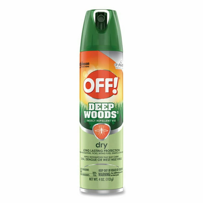 Deep Woods Dry Insect Repellent, 4 oz Aerosol Spray, Neutral, 12/Carton Deep Woods Dry Insect Repellent, 4 oz Aerosol Spray, Neutral, 12/Carton