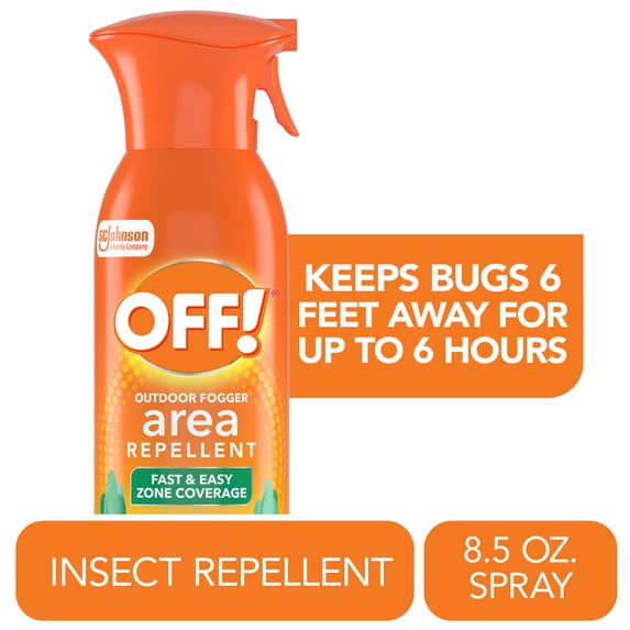 OFF! Area Insect & Mosquito Repellent, Outdoor Fogger, 8.5 oz