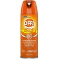 thumbnail image 1 of OFF! Active Insect Repellent Spray - Sweat Resistant, Deet, Unscented - 3 Pack, 6 oz, 1 of 7