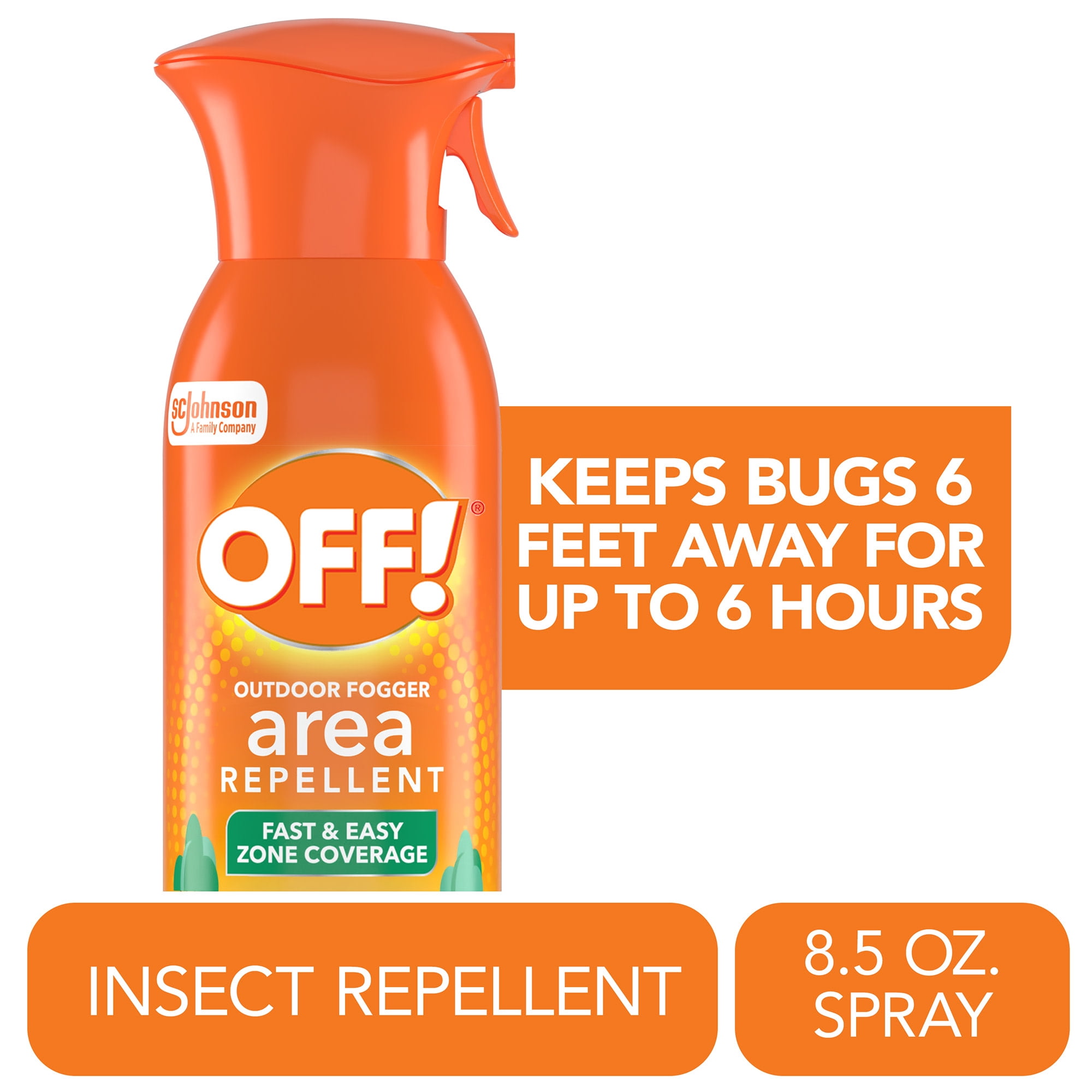 OFF! Area Insect & Mosquito Repellent, Outdoor Fogger, 8.5 oz - Walmart ...