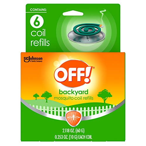 OFF! Backyard Mosquito Repellent Coil Refills, Perfect for Outdoor