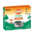 thumbnail image 1 of OFF! Backyard Outdoor Mosquito Repellent Coil Starter Pack, Perfect for Outdoor Patios, Country Fresh Scent, 3 Piece, 1 of 12