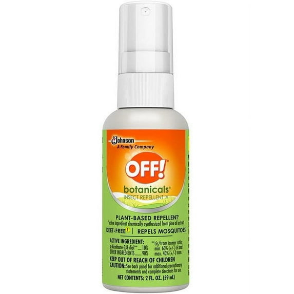 OFF! Botanicals Insect Repellent IV Deet-Free, 4 oz, 3 Pack