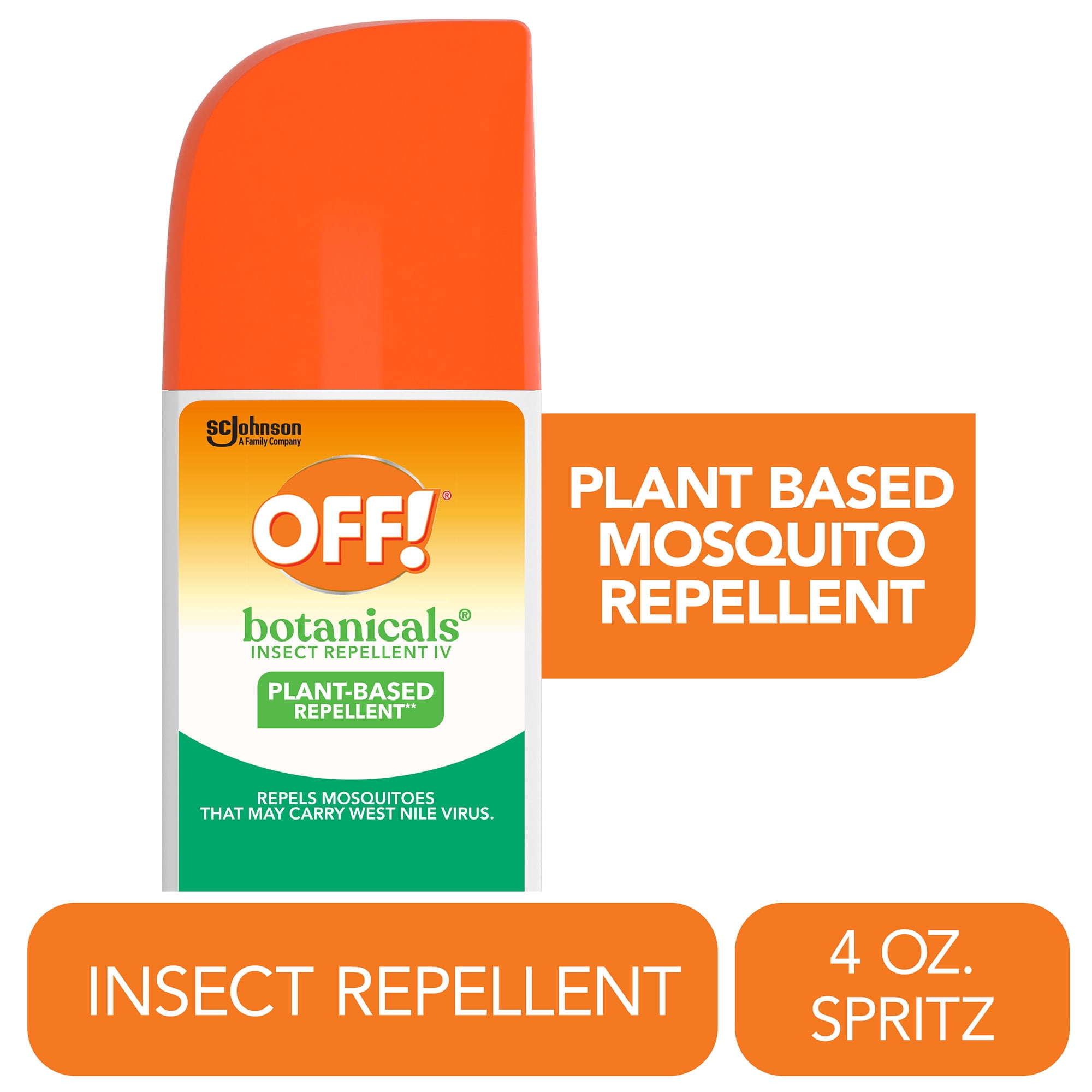 【Ebi Botanical Life】 OFF! Botanicals Insect Repellent IV, Mosquito Repellent Spritz