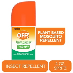 OFF! Botanicals Plant Based Mosquito Repellent, Outdoor Bug Spray, 2 Hr Protection, 4 oz