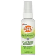 OFF!® Botanicals® Insect Repellent IV Spritz, Plant-Based Mosquito Repellent, 4 oz