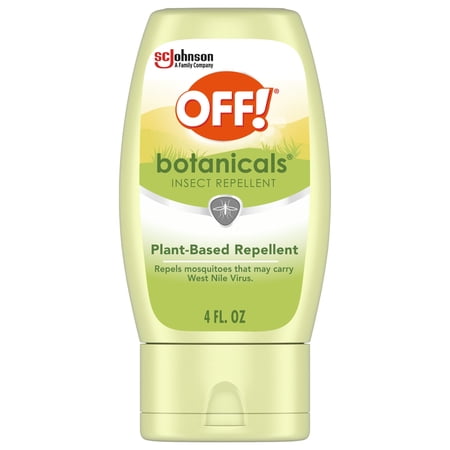 OFF! Botanicals Inse Count Repellent Lotion, Apply Bug Spray to Repel Mosquitoes for Up to 2 Hours, 4 oz