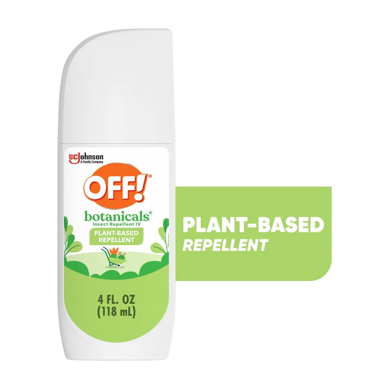 OFF! Botanicals Plant Based Inse Count Repellent IV Aerosol, 4 fl