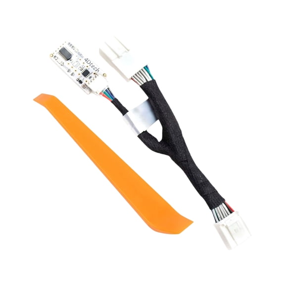 OFF Button Ready Start Stop Bypass Cable, 2019-2022 Vehicle Fitment, 16.8 cm Inline Harness, Plug and Play Module Part