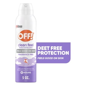 OFF! Clean Feel Picaridin Insect Repellent Aerosol,&nbsp;Mosquito &&nbsp;Bug Spray, 5 oz