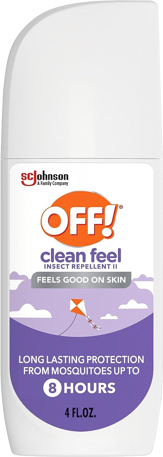 OFF! Clean Feel Insect Repellent Spritz with 20 Picaridin, Bug Spray