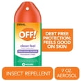 thumbnail image 1 of OFF! Clean Feel Insect Repellent, Backyard, Picaridin Mosquito Repellent Aerosol, Long-lasting Bug Spray Protection for Everyday Use, 9 oz, 1 of 7