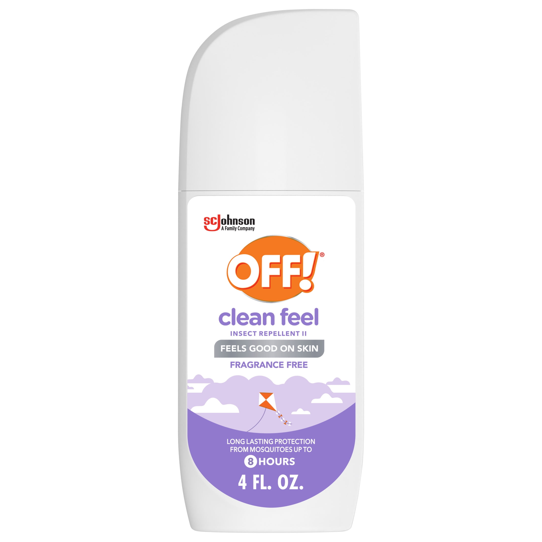 OFF! Clean Feel Picaridin Mosquito Repellent Spritz, Fragrance Free Bug Spray, 4 oz