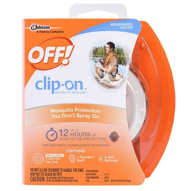 OFF! ClipOn Mosquito Repellent Starter Kit, 0.0016 oz