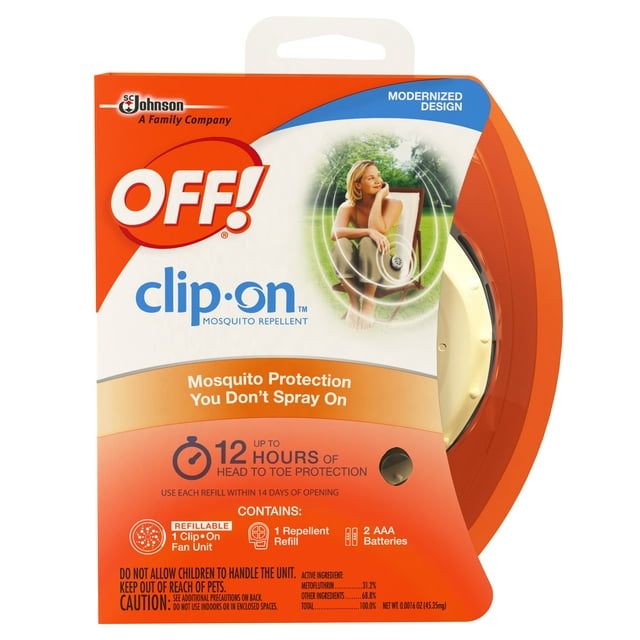OFF! Clip-On Mosquito Repellent Starter Kit