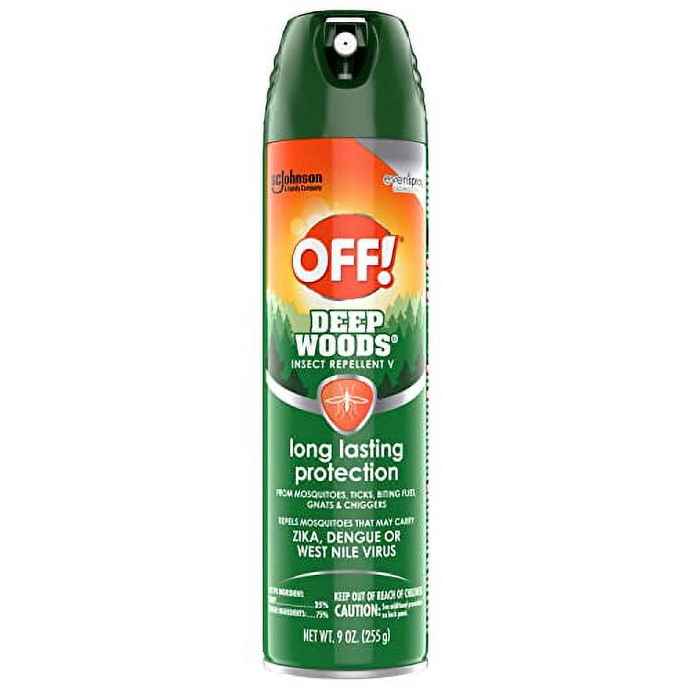 OFF! Deep Woods Insect .. Repellent Aerosol, Bug Spray .. with Long ...