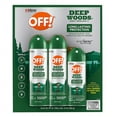 thumbnail image 1 of OFF! Deep Woods Insect Repellent Combo 3 Pack, 1 of 9