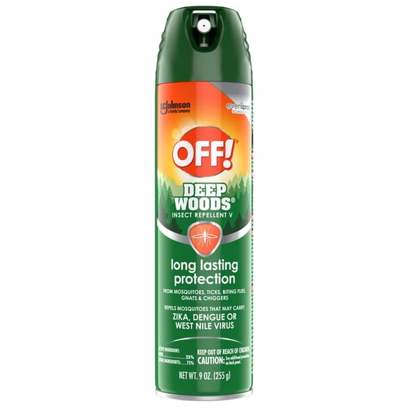 OFF! Deep Woods Insect Repellent V, 9 oz Pack - 6