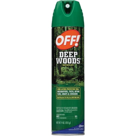 SC Johnson Deep Woods Insect Repellent - Unscented, Mosquito Protection - 9 oz