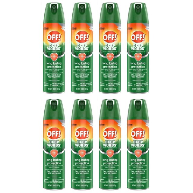 OFF! Deep Woods Insect Repellent V Bug Spray & Mosquito Repellent, Non