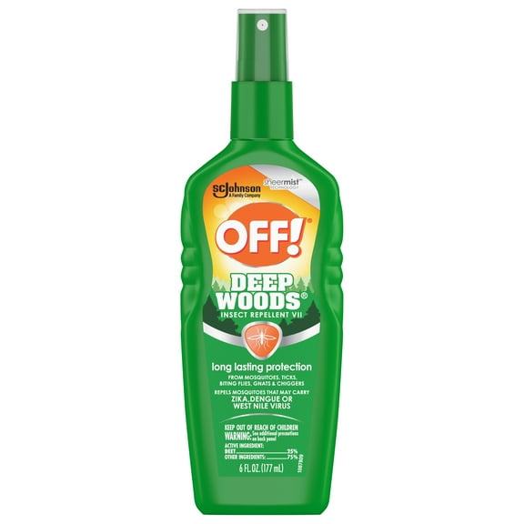 OFF! Deep Woods Insect Repellent VII, 6 oz, 3 Pack