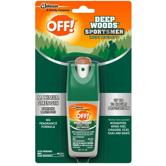 OFF! Deep Woods Sportsmen Insect Repellent 1 oz (3ct)