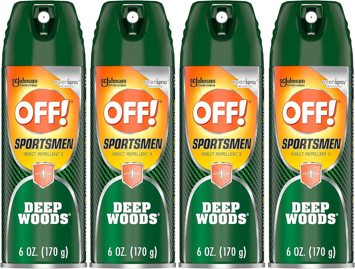 OFF! Deep Woods Sportsmen Insect Repellent Aerosol, Bug Spray