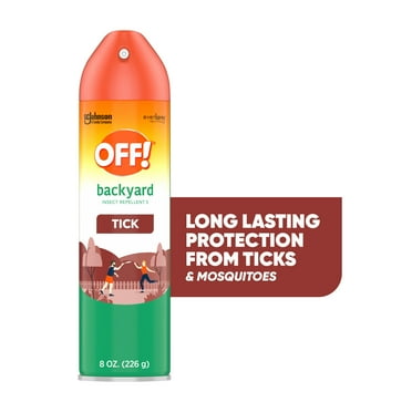 OFF! Deep Woods Tick Repellent V, Long Lasting Outdoor&nbsp;Mosquito Bug Spray, 8 oz