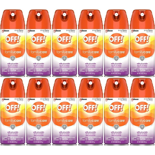 OFF! FamilyCare Insect & Mosquito Repellent Aerosol, Bug Spray Made