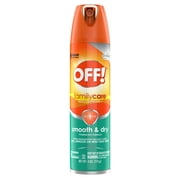 OFF! FamilyCare Insect Repellent I, Smooth & Dry Mosquito Bug Spray, 4 oz (1 ct)