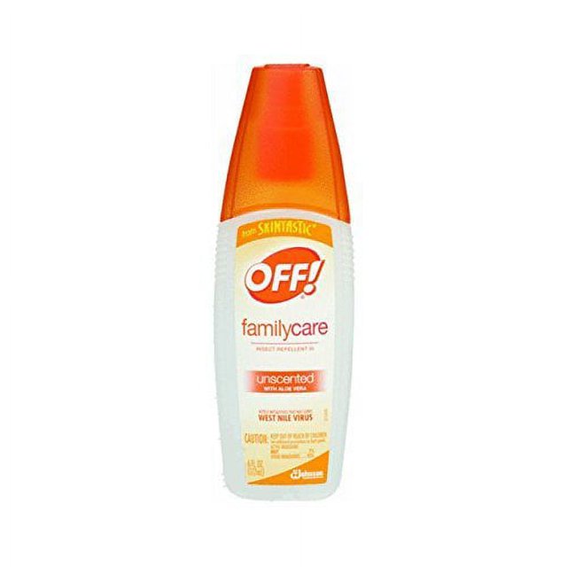 OFF! FamilyCare Insect Repellent IV, Unscented, 6 oz (1 ct) (Pack of 18
