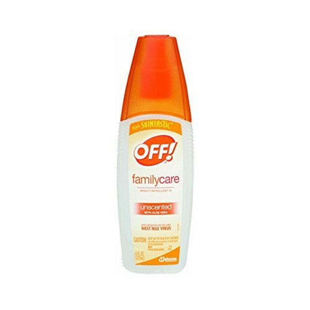 OFF! FamilyCare Insect Repellent IV, Unscented, 6 oz (1 ct) (Pack of 20
