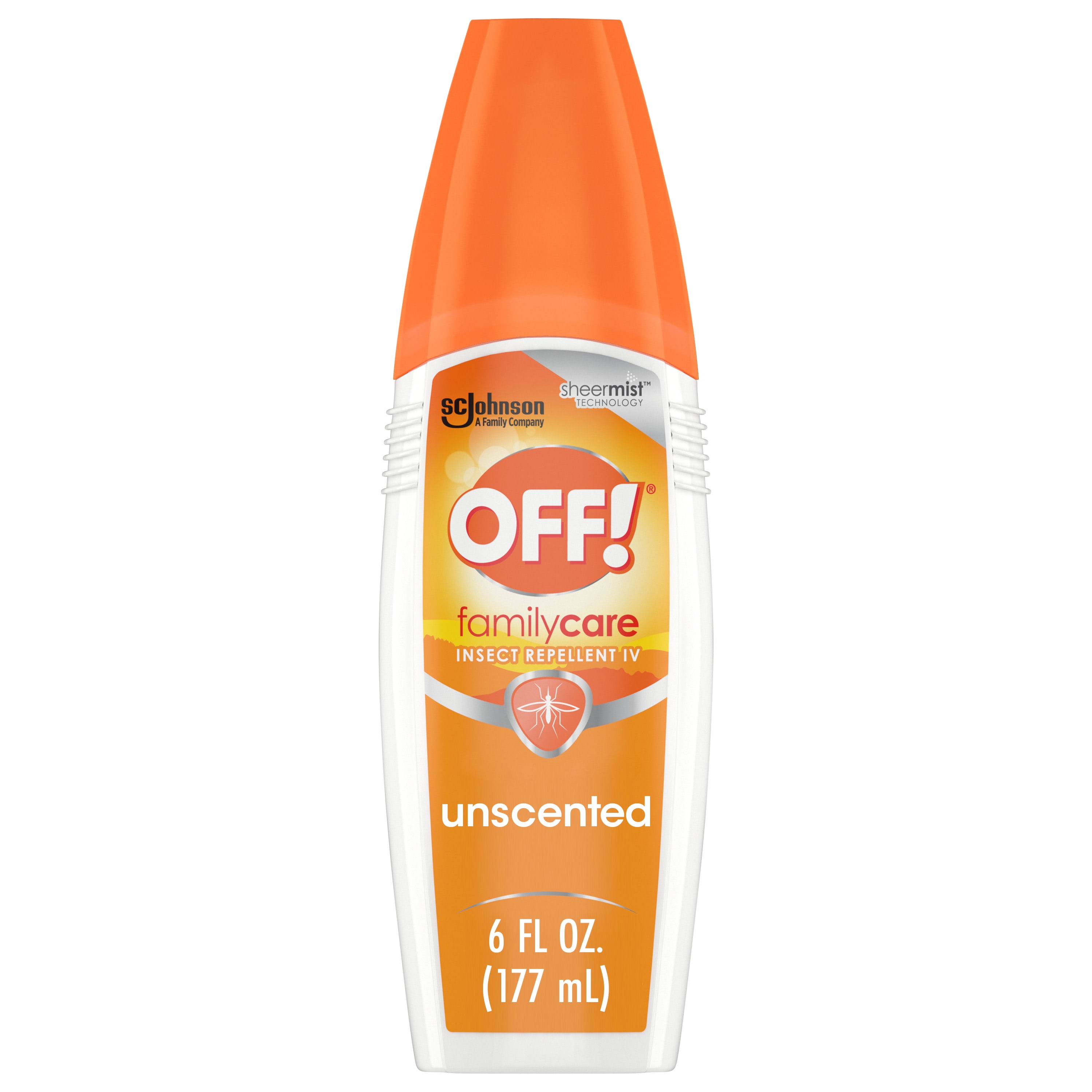 OFF FamilyCare Insect Repellent Spray 6 oz Spray Bottle